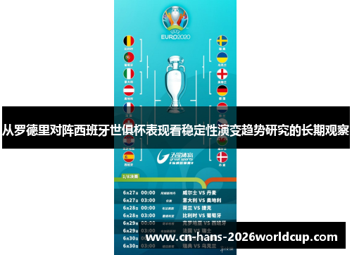 从罗德里对阵西班牙世俱杯表现看稳定性演变趋势研究的长期观察 从罗德里对阵西班牙世俱杯表现看稳定性演变趋势研究的长期观察