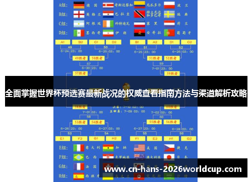 全面掌握世界杯预选赛最新战况的权威查看指南方法与渠道解析攻略